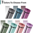 Yoga Mat Non-slip Exercise Gym Flooring Mat | Premium Quality For Men And Women | Multi-Purpose Uses (Random Color) (72L x 24W Inch)