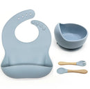 Baby Silicone Feeding Set – Multi-Colors | BPA-Free Baby Dinnerware