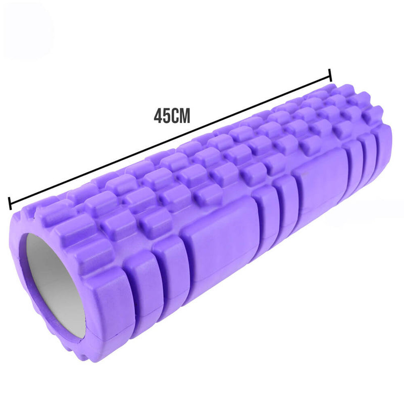 Yoga Foam Roller for Men & Women – 18 Inches / 45cm