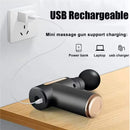 Blue Idea Massage Gun – Deep Tissue Handheld Massager | 4 Massage Heads | Super Quiet Pain Relief & Recovery