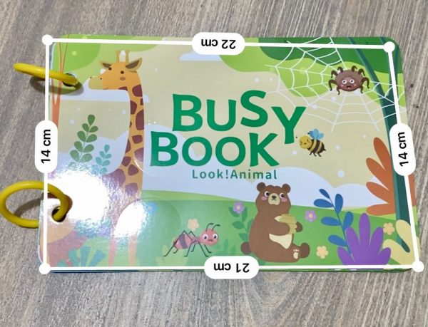 Montessori Baby Busy Book – Early Learning Quiet Book for Toddlers 2-3 Years | Matching & Educational Toy