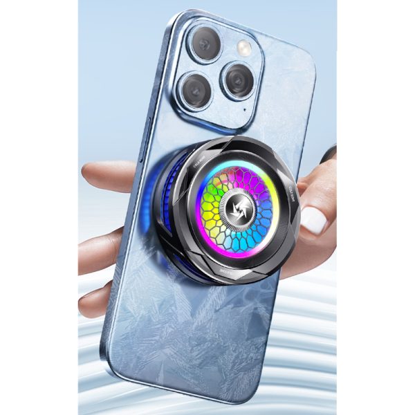SL-25 15W Mobile Phone Cooler Radiator – Gaming Phone Cooling Fan with RGB