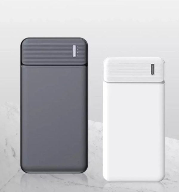 Ultra Slim 10000mAh Power Bank – Dual USB Output | Portable Fast Charger