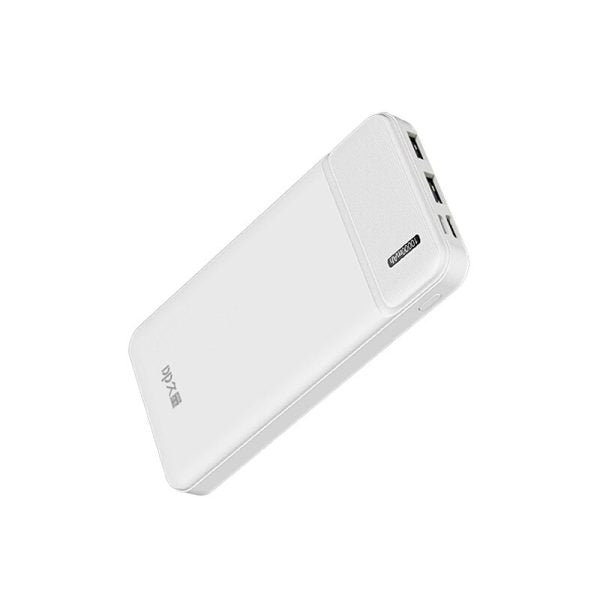 Ultra Slim 10000mAh Power Bank – Dual USB Output | Portable Fast Charger